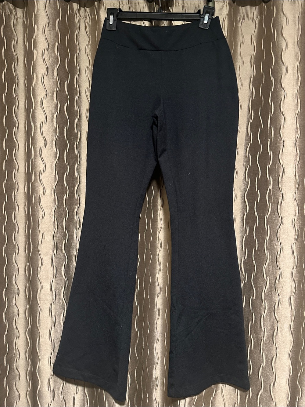 Jockey Black Flare Leg Stretch Pants XS